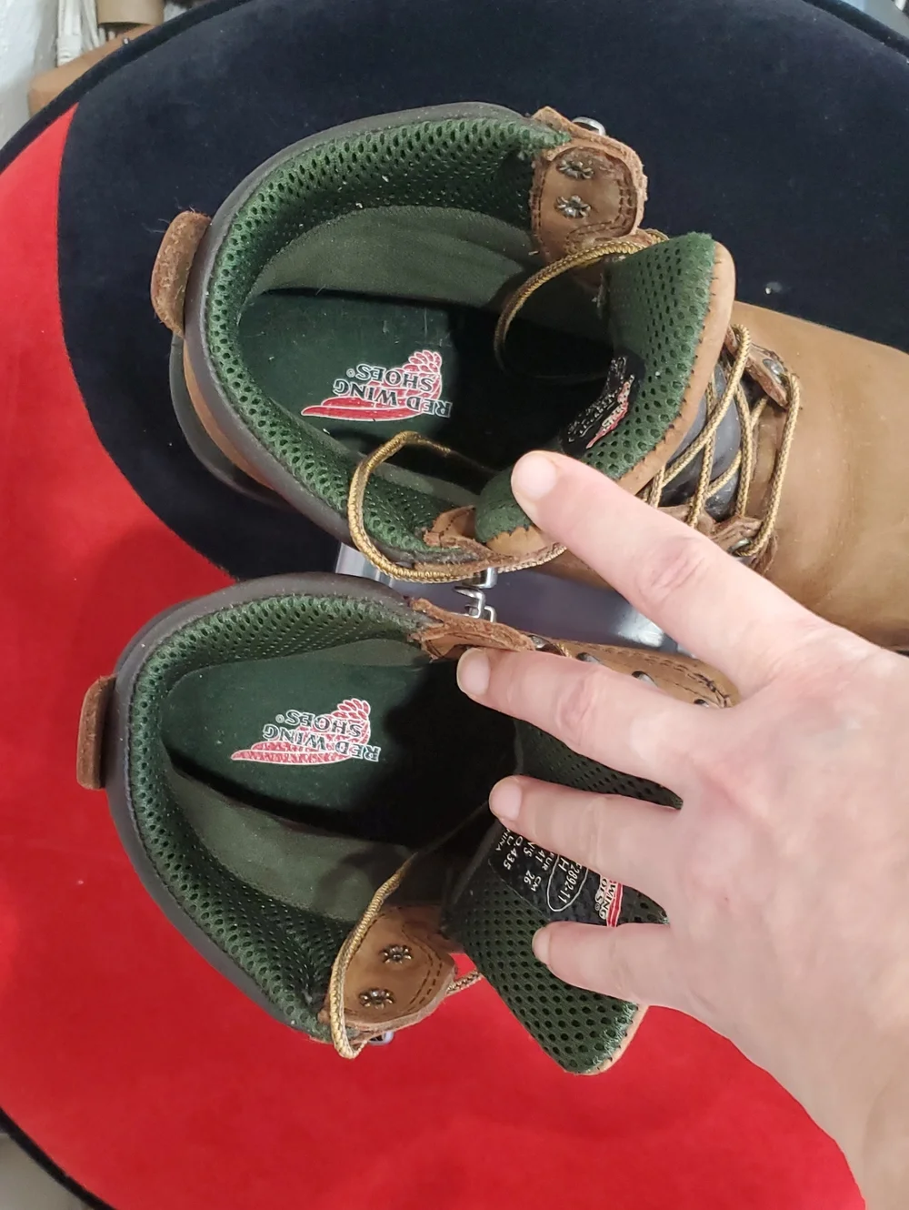 Red Wing Shoes rugged red